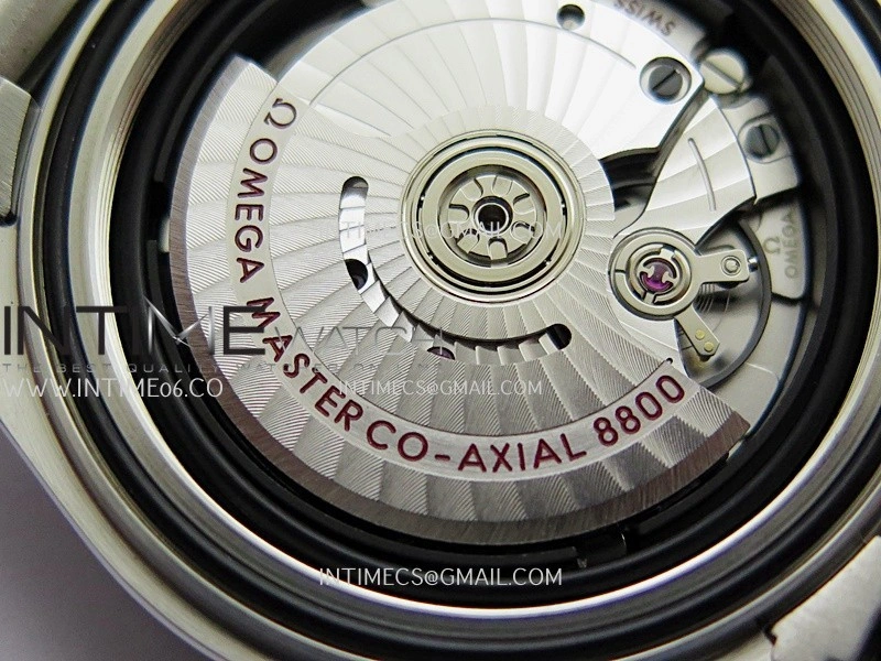 Planet Ocean 39.5mm Black Ceramic Bezel SS V4 VSF 1:1 Best Edition Black Dial On SS Bracelet Super Clone Asian 8800